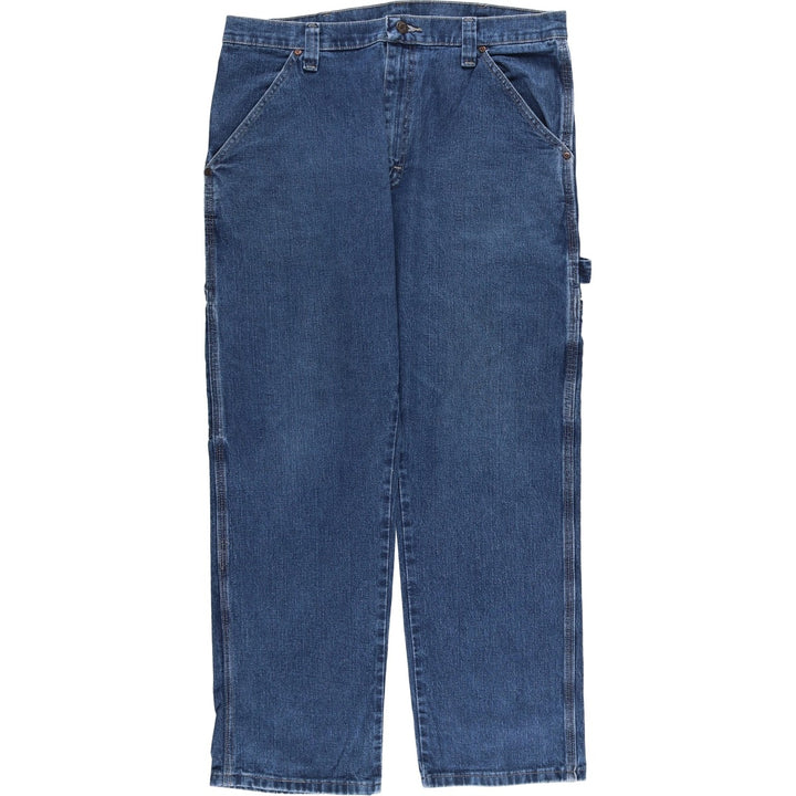 Wrangler Denim Painter Pants for Men, W34 equivalent cotton blue type Vintage Second Hand