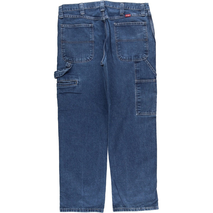 Wrangler Denim Painter Pants for Men, W34 equivalent cotton blue type Vintage Second Hand