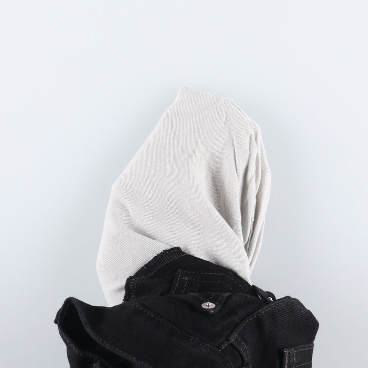 Levi's 505 Black Denim Tapered Denim Pants for Men, W31 equivalent cotton black type Vintage Second Hand