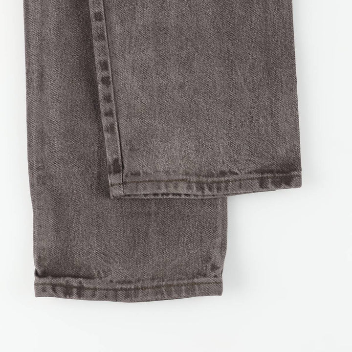 Wrangler Black Denim Straight Denim Pants Men's W32 cotton black type Vintage Second Hand
