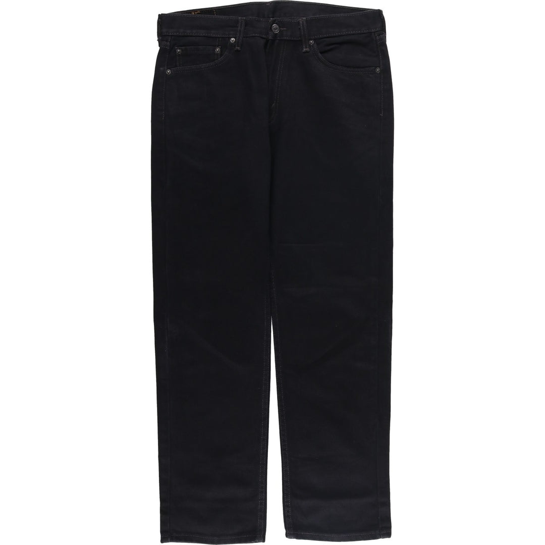 Levi's 505 Black Denim Tapered Denim Pants for Men, W34 equivalent cotton black type Vintage Second Hand