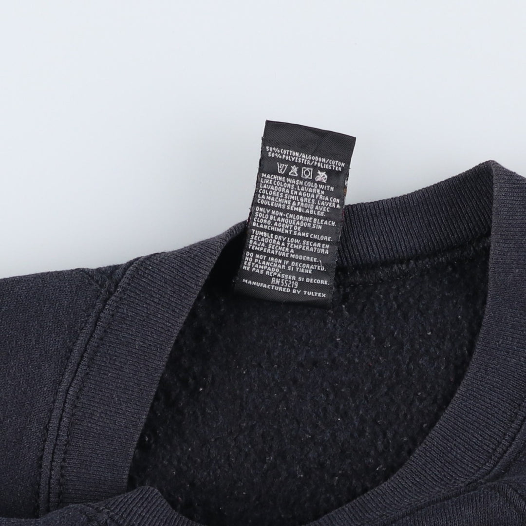 90'S MICKEY UNLIMITED Minnie Mouse cropped sweatshirt, Made in USA, Women's Size Small cotton black type Vintage Second Hand