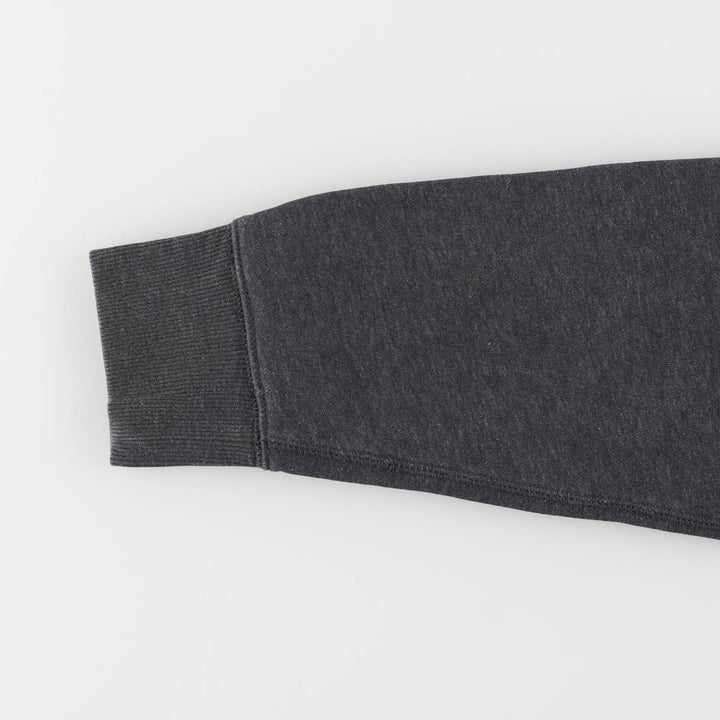 Carhartt Relaxed Fit Half-Zip Sweatshirt, Men's Size L cotton Charcoal Vintage Second Hand