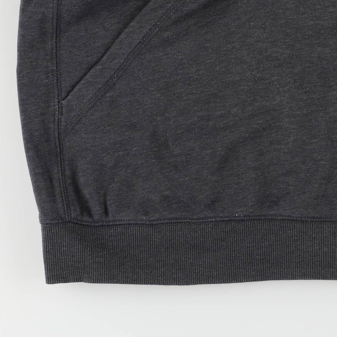 Carhartt Relaxed Fit Half-Zip Sweatshirt, Men's Size L cotton Charcoal Vintage Second Hand