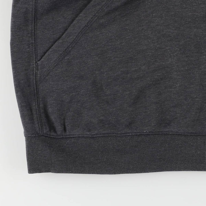 Carhartt Relaxed Fit Half-Zip Sweatshirt, Men's Size L cotton Charcoal Vintage Second Hand