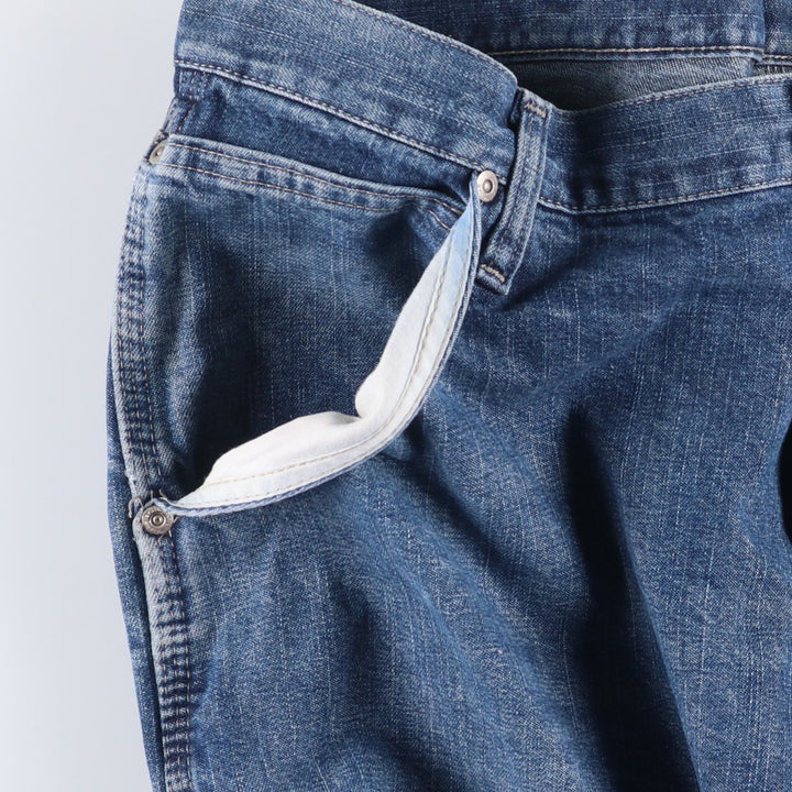 00'S Wrangler CARPENTER denim painter pants for men, equivalent to w36 cotton blue type Vintage Second Hand