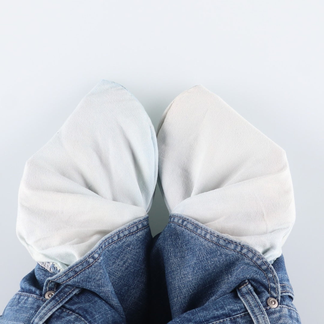 00'S Wrangler CARPENTER denim painter pants for men, equivalent to w36 cotton blue type Vintage Second Hand