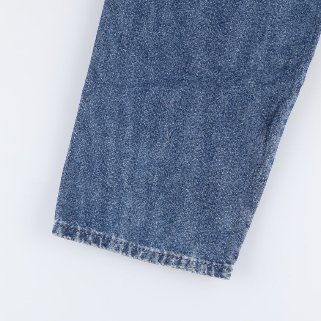 00'S Wrangler CARPENTER denim painter pants for men, equivalent to w36 cotton blue type Vintage Second Hand