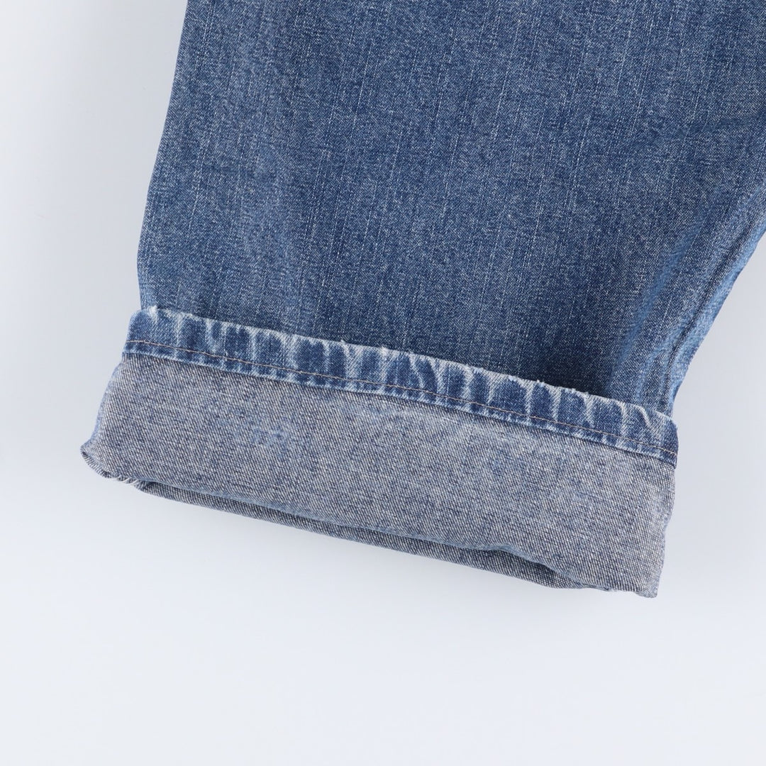 00'S Wrangler CARPENTER denim painter pants for men, equivalent to w36 cotton blue type Vintage Second Hand