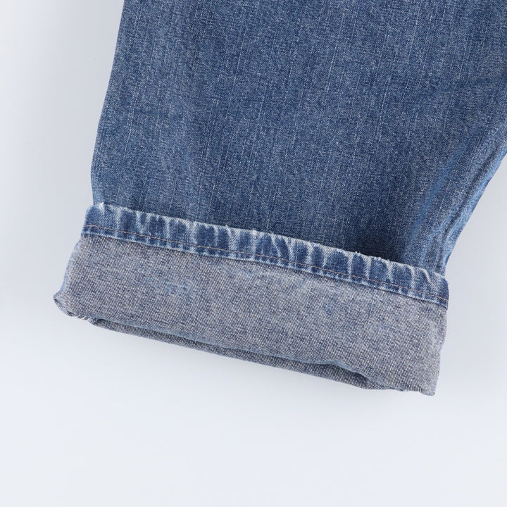 00'S Wrangler CARPENTER denim painter pants for men, equivalent to w36 cotton blue type Vintage Second Hand