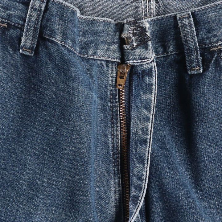 00'S Wrangler CARPENTER denim painter pants for men, equivalent to W34 cotton blue type Vintage Second Hand