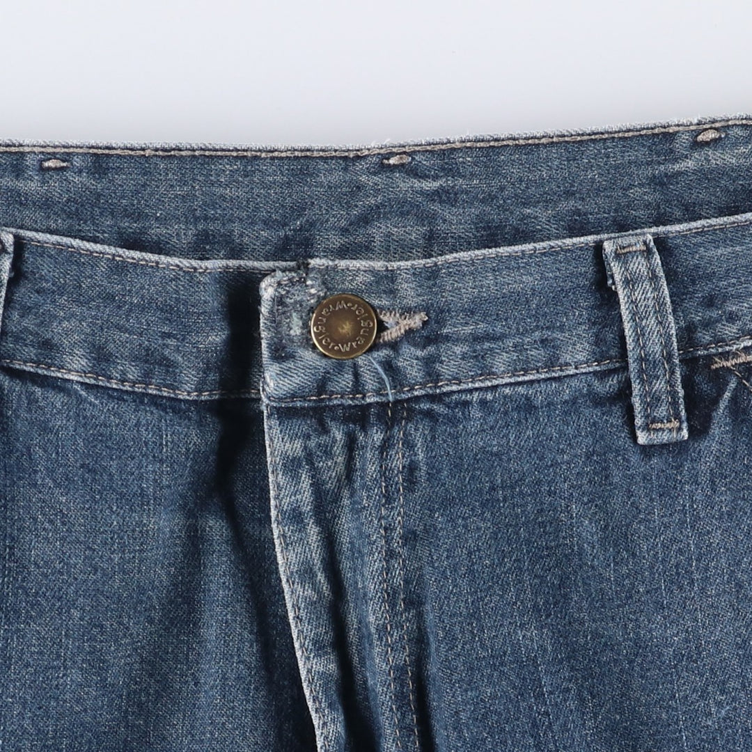 00'S Wrangler CARPENTER denim painter pants for men, equivalent to W34 cotton blue type Vintage Second Hand