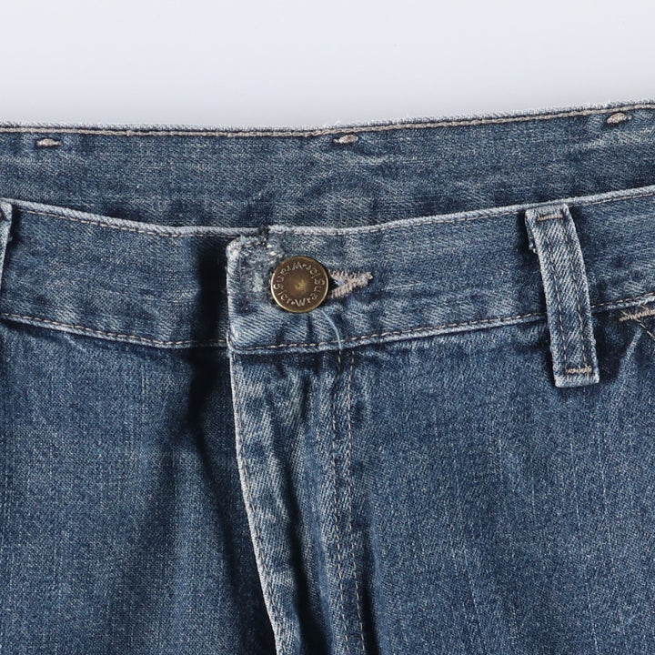 00'S Wrangler CARPENTER denim painter pants for men, equivalent to W34 cotton blue type Vintage Second Hand