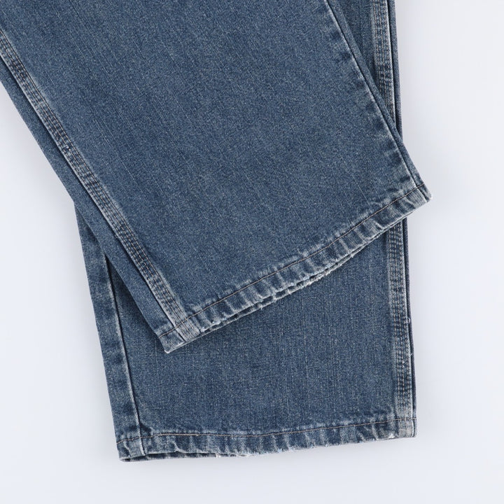 00'S Wrangler CARPENTER denim painter pants for men, equivalent to W34 cotton blue type Vintage Second Hand