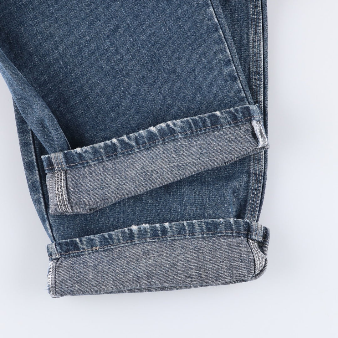 00'S Wrangler CARPENTER denim painter pants for men, equivalent to W34 cotton blue type Vintage Second Hand