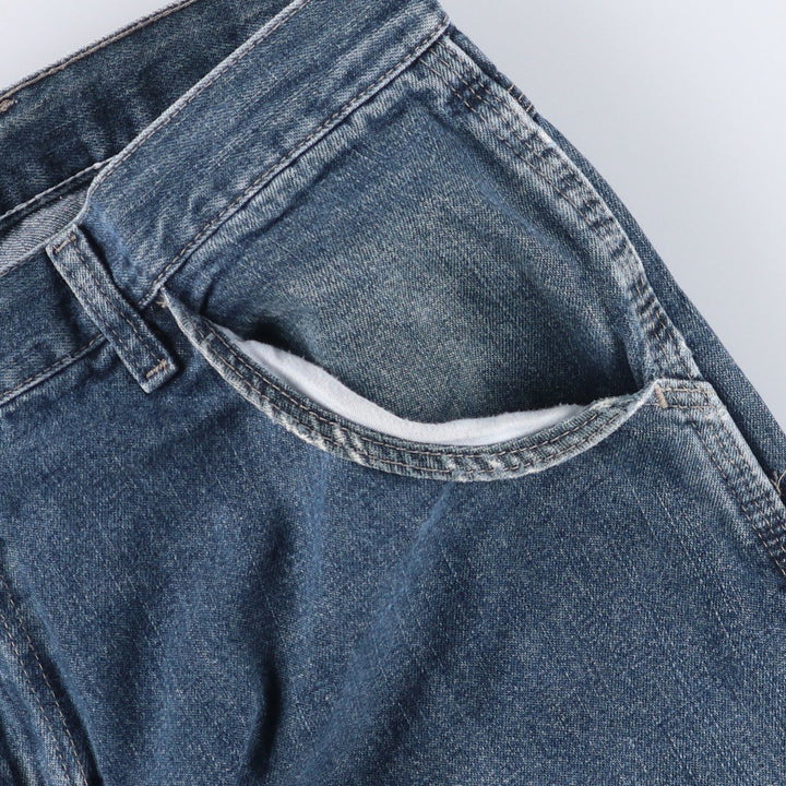 00'S Wrangler CARPENTER denim painter pants for men, equivalent to W34 cotton blue type Vintage Second Hand