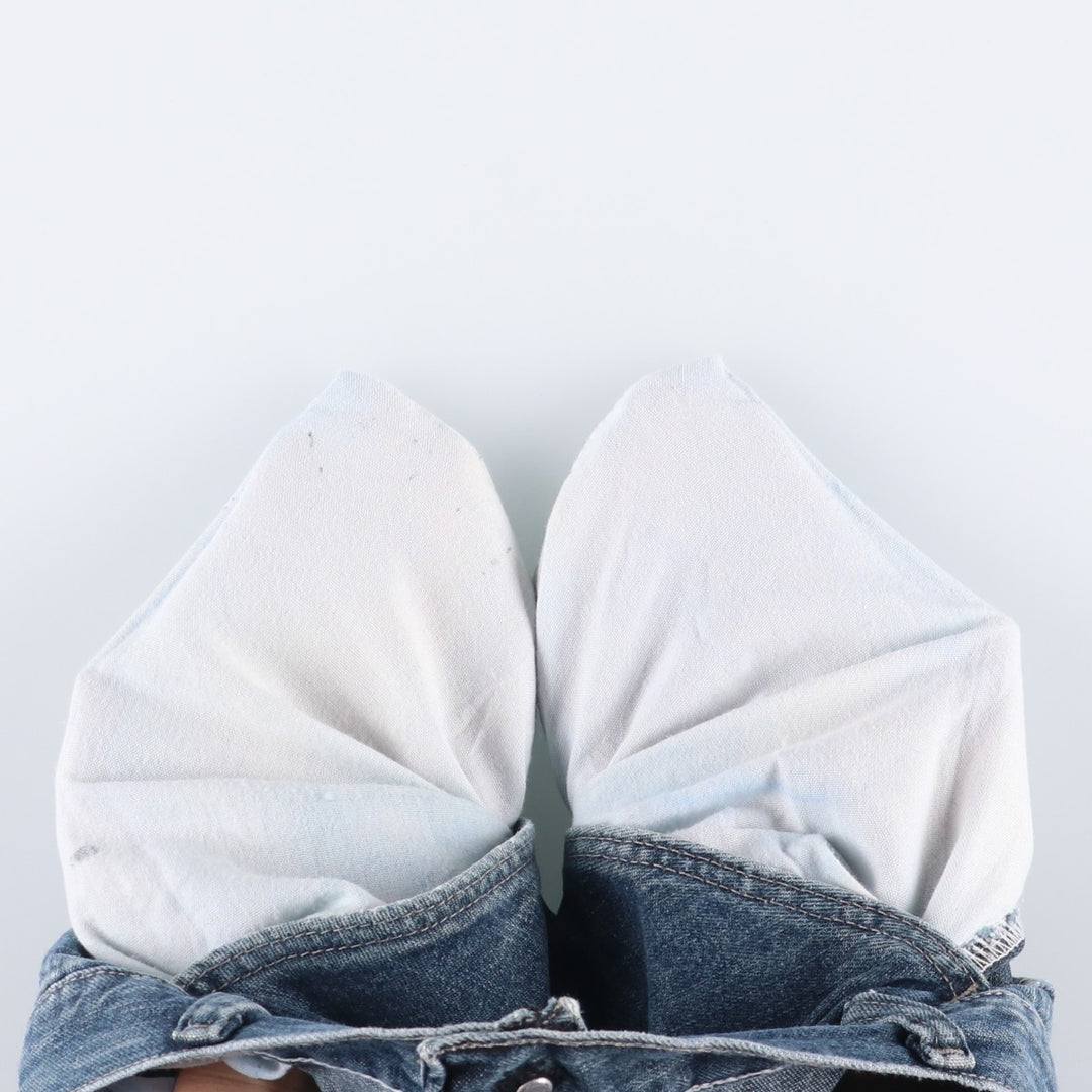 00'S Wrangler CARPENTER denim painter pants for men, equivalent to W34 cotton blue type Vintage Second Hand