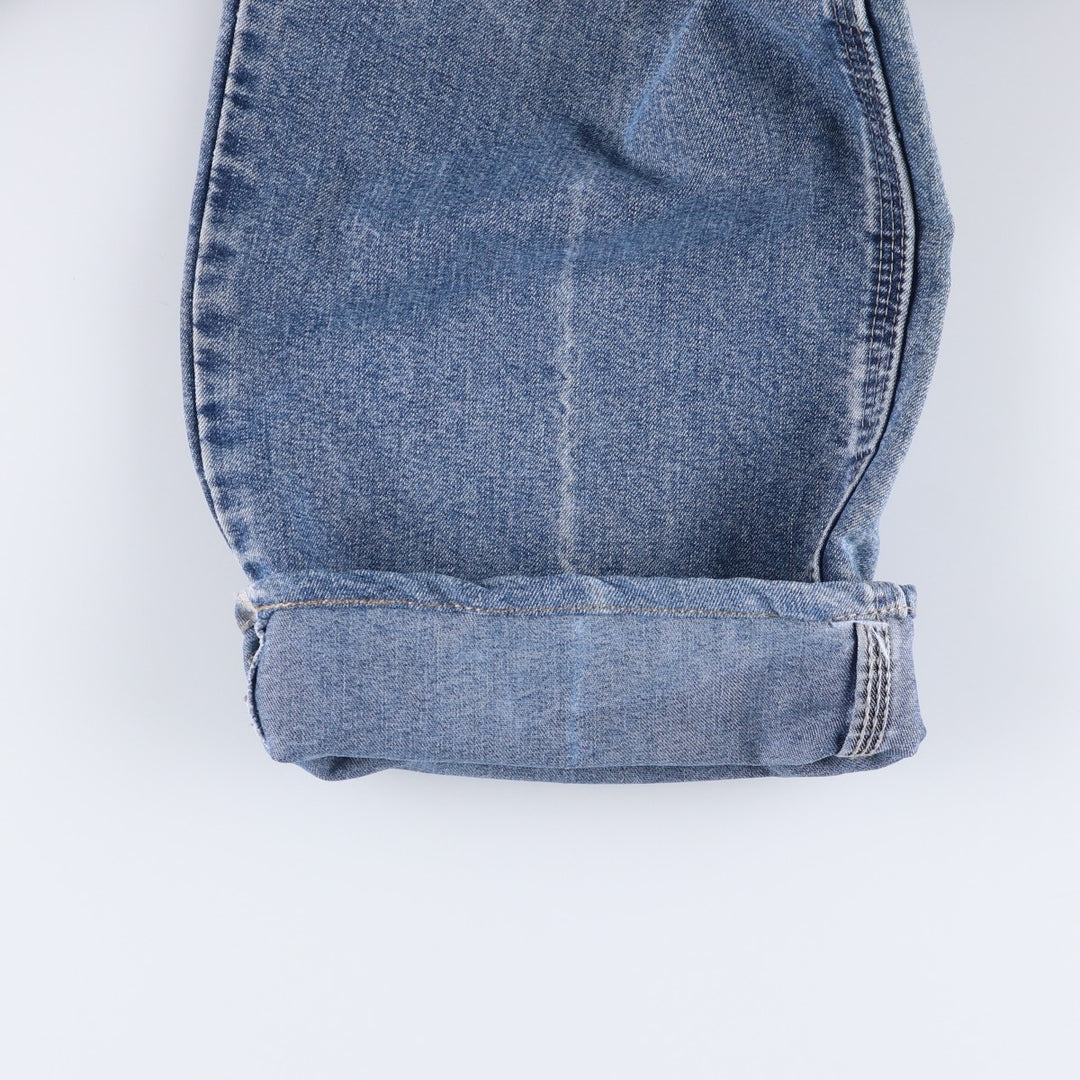 00'S Wrangler CARPENTER denim painter pants for men, equivalent to w37 cotton blue type Vintage Second Hand