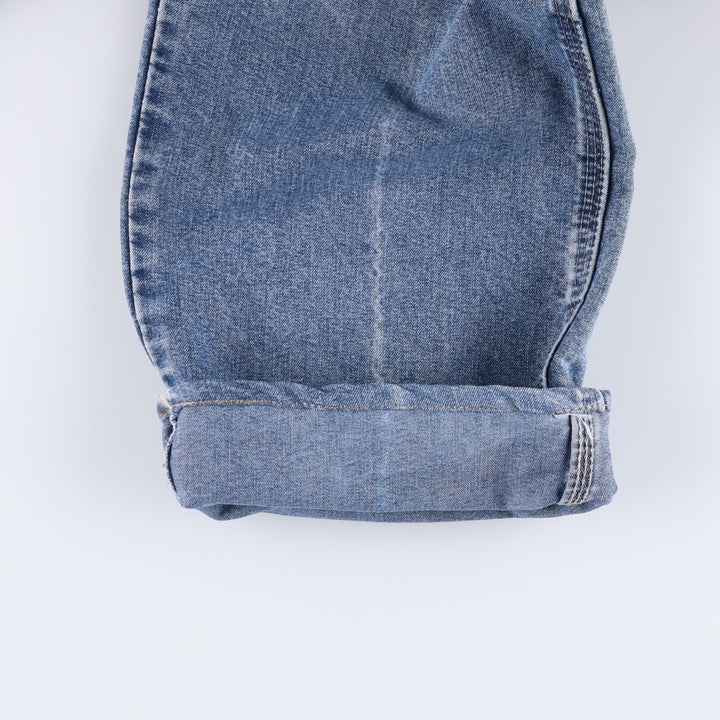 00'S Wrangler CARPENTER denim painter pants for men, equivalent to w37 cotton blue type Vintage Second Hand