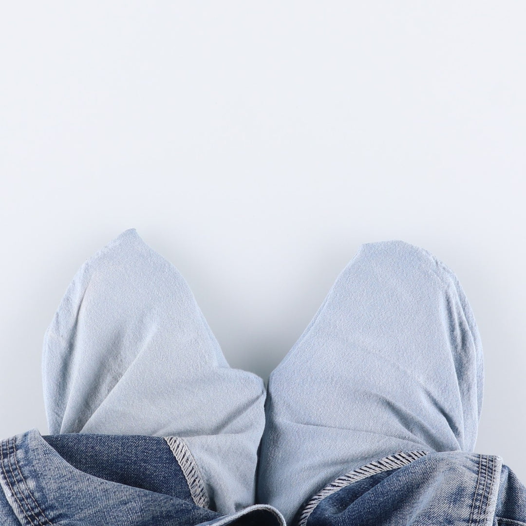 00'S Wrangler CARPENTER denim painter pants for men, equivalent to w37 cotton blue type Vintage Second Hand