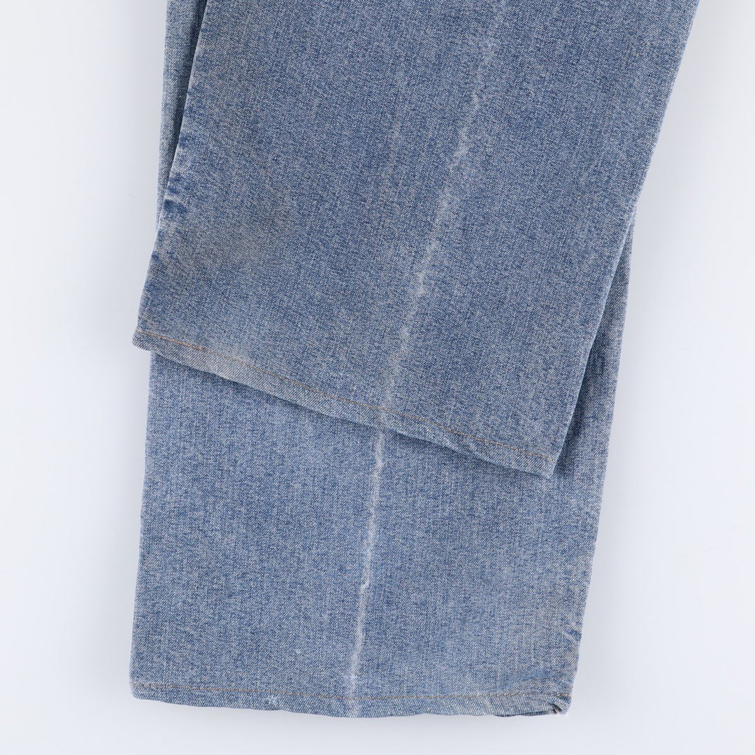 00'S Wrangler CARPENTER denim painter pants for men, equivalent to w37 cotton blue type Vintage Second Hand