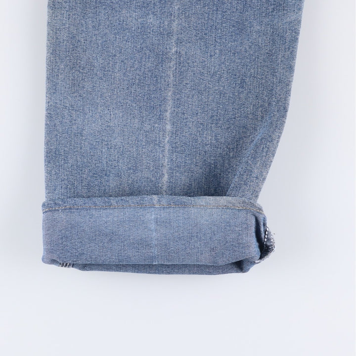 00'S Wrangler CARPENTER denim painter pants for men, equivalent to w37 cotton blue type Vintage Second Hand