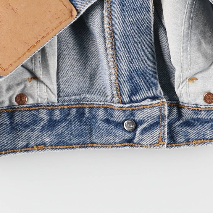 00'S Levi's 505 REGULAR FIT STRAIGHT LEG tapered denim pants made in USA men's w33 equivalent cotton blue type Vintage Second Hand