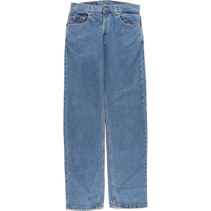 2000'S Levi's 505 Regular Fit Straight Leg Tapered Denim Pants, Made in USA, Men's Size W29 cotton blue type Vintage Second Hand