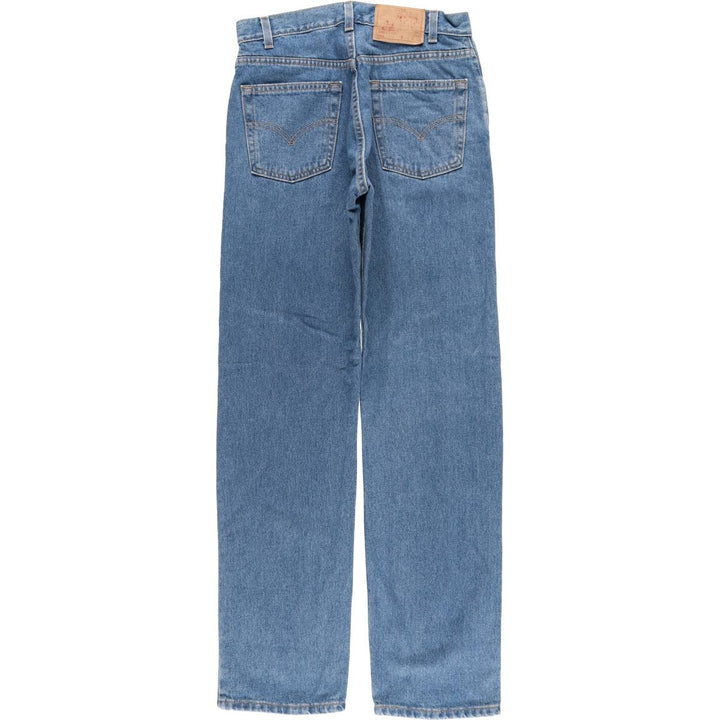 2000'S Levi's 505 Regular Fit Straight Leg Tapered Denim Pants, Made in USA, Men's Size W29 cotton blue type Vintage Second Hand