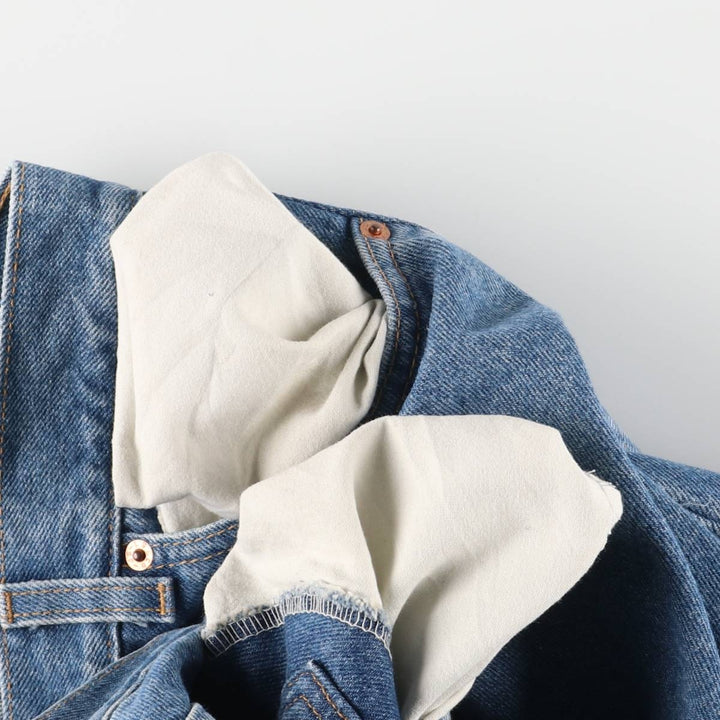 2000'S Levi's 505 Regular Fit Straight Leg Tapered Denim Pants, Made in USA, Men's Size W29 cotton blue type Vintage Second Hand