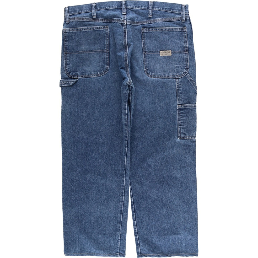 Wrangler Carpenter Denim Painter Pants, Men's, W37, Vintage cotton blue type Vintage Second Hand