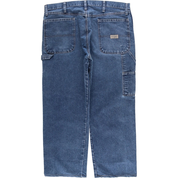 Wrangler Carpenter Denim Painter Pants, Men's, W37, Vintage cotton blue type Vintage Second Hand