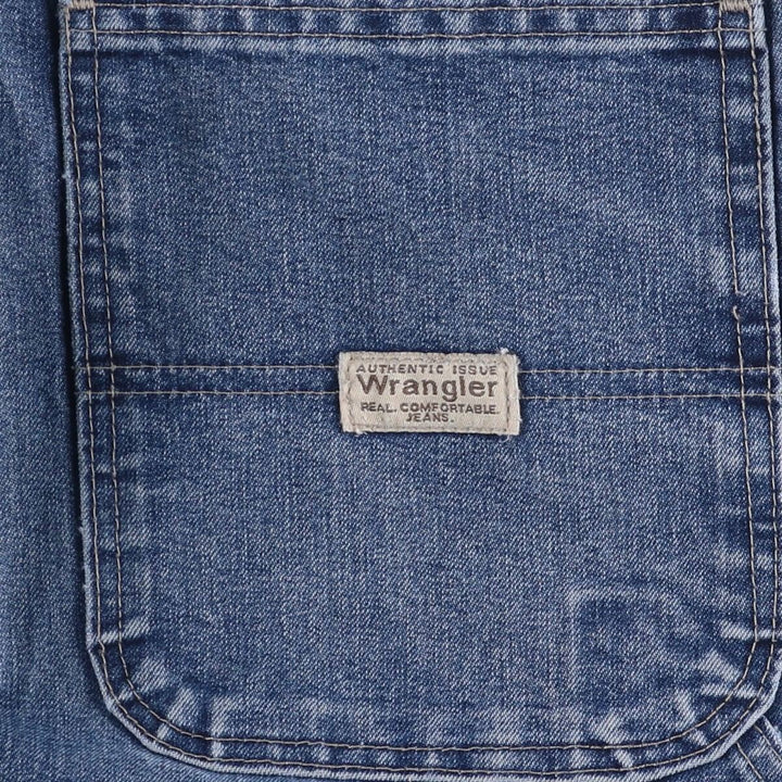 Wrangler Carpenter Denim Painter Pants, Men's, W37, Vintage cotton blue type Vintage Second Hand