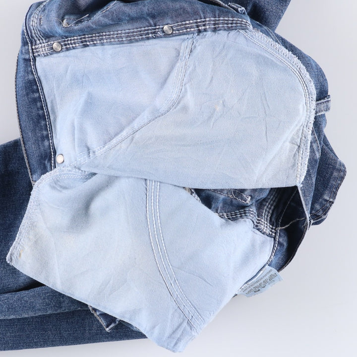Wrangler Carpenter Denim Painter Pants, Men's, W37, Vintage cotton blue type Vintage Second Hand