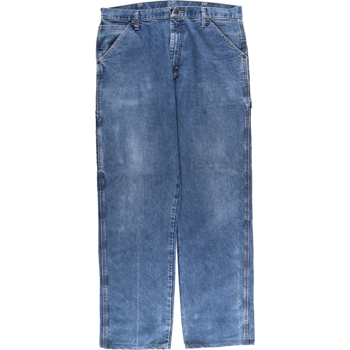 00'S Wrangler CARPENTER denim painter pants for men, equivalent to W34 cotton blue type Vintage Second Hand