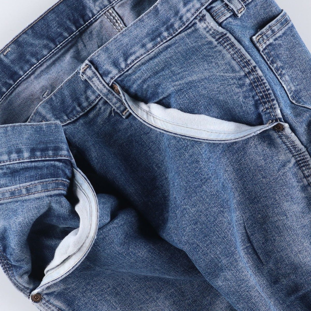 00'S Wrangler CARPENTER denim painter pants for men, equivalent to W34 cotton blue type Vintage Second Hand