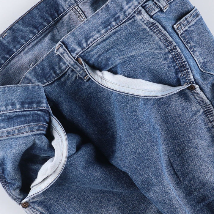 00'S Wrangler CARPENTER denim painter pants for men, equivalent to W34 cotton blue type Vintage Second Hand