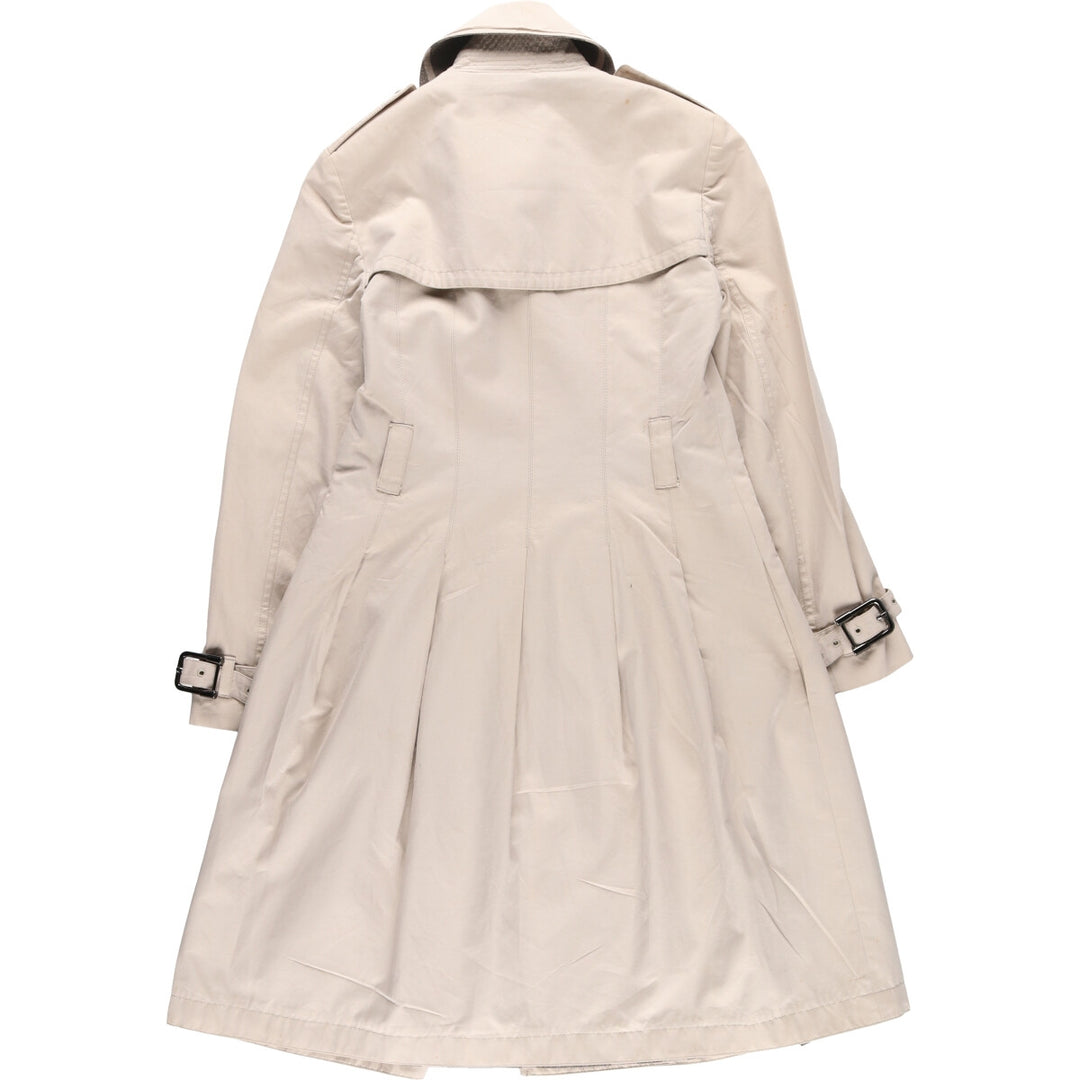 Burberry's LONDON trench coat, women's size M cotton Beige type Vintage Second Hand