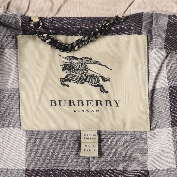 Burberry's LONDON trench coat for women, size M /eaa420001