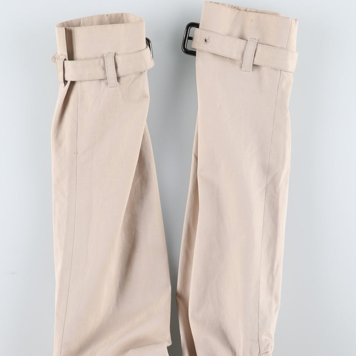 Burberry's LONDON trench coat, women's size M cotton Beige type Vintage Second Hand