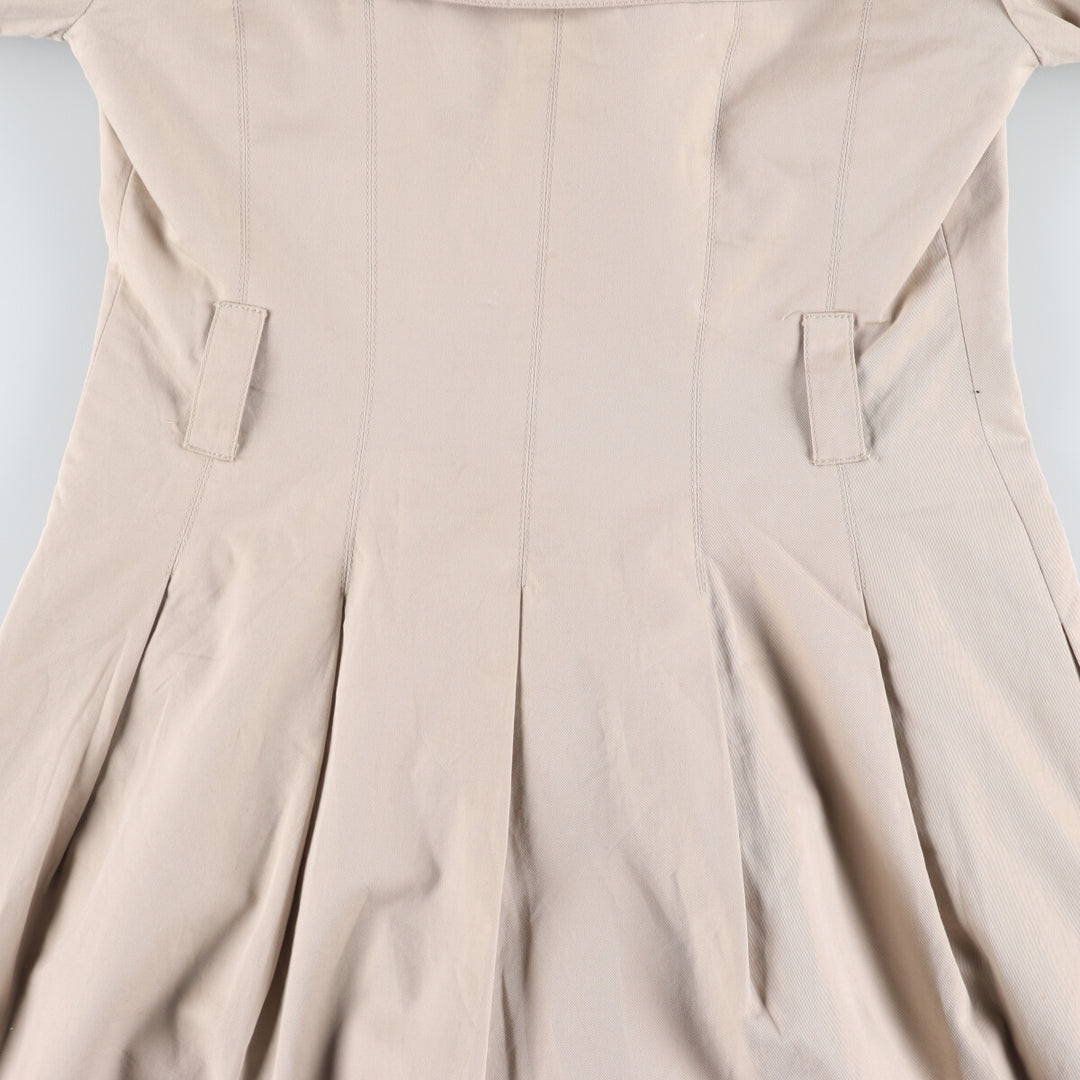 Burberry's LONDON trench coat, women's size M cotton Beige type Vintage Second Hand