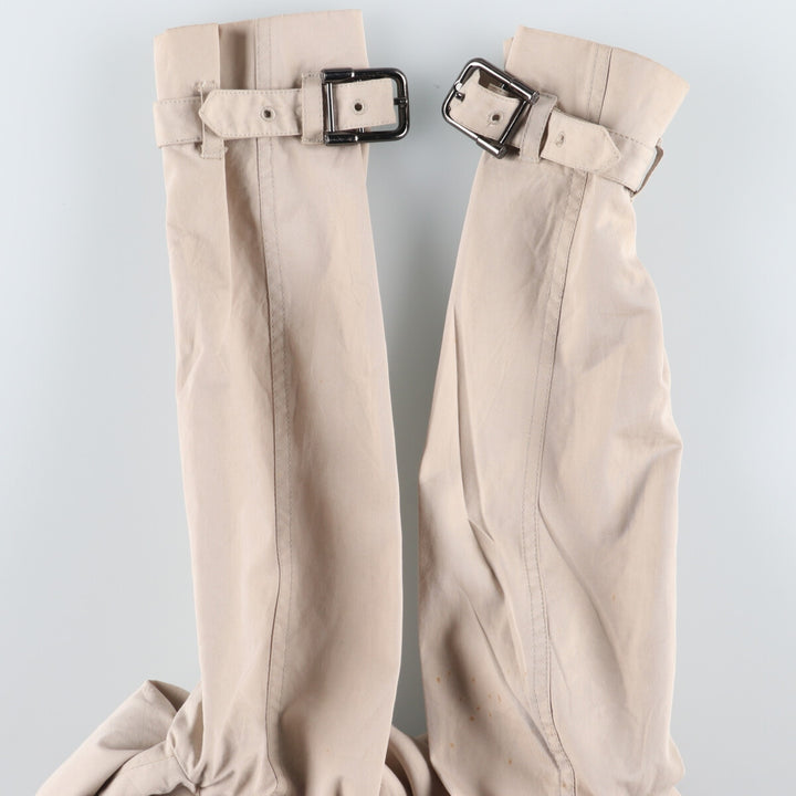 Burberry's LONDON trench coat, women's size M cotton Beige type Vintage Second Hand