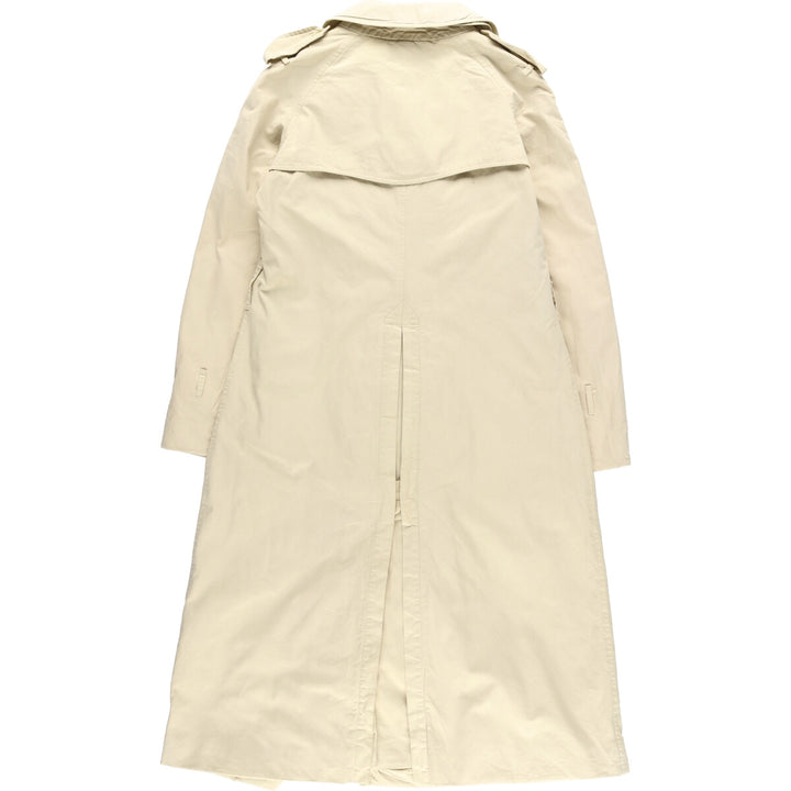 80'S Burberry's 100% cotton trench coat, made in England, women's, size M, vintage cotton Beige type Vintage Second Hand
