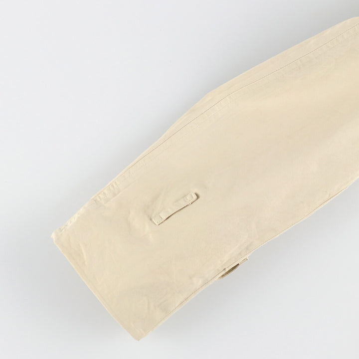 80'S Burberry's 100% cotton trench coat, made in England, women's, size M, vintage cotton Beige type Vintage Second Hand