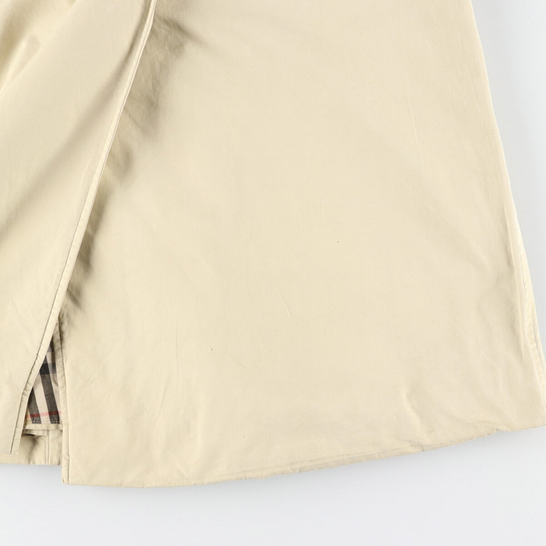 80'S Burberry's 100% cotton trench coat, made in England, women's, size M, vintage cotton Beige type Vintage Second Hand