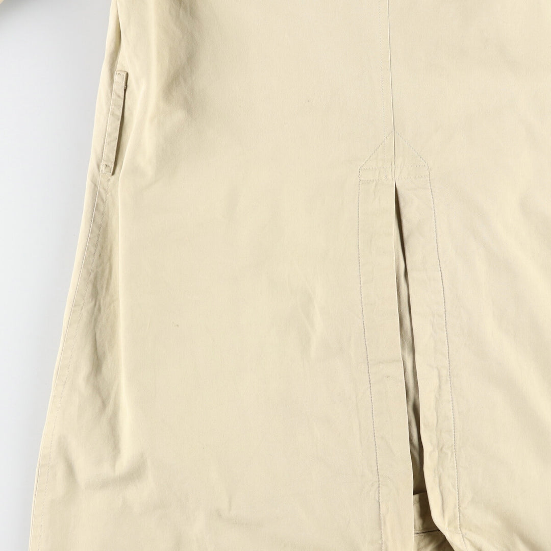 80'S Burberry's 100% cotton trench coat, made in England, women's, size M, vintage cotton Beige type Vintage Second Hand