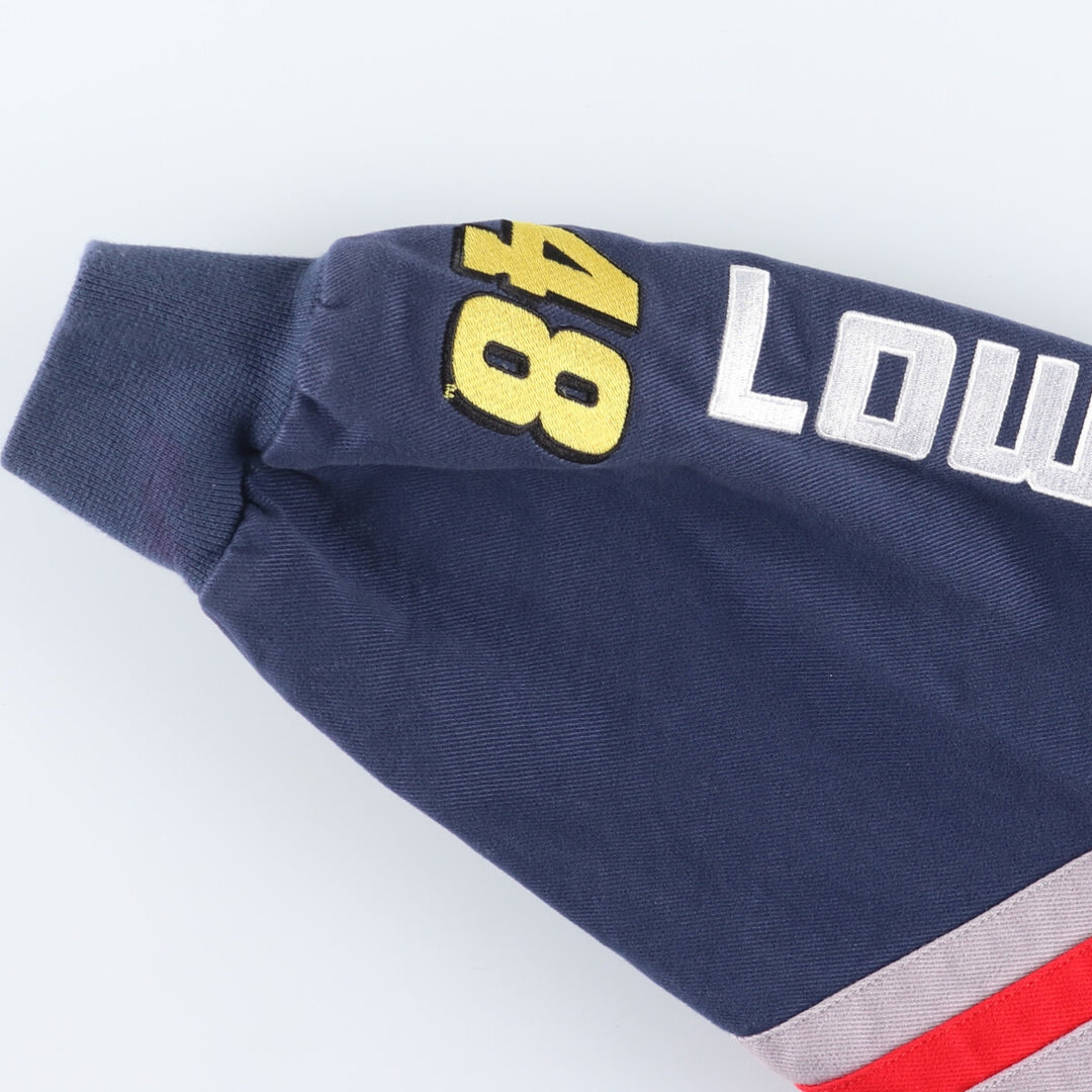 CHASE AUTHENTICS Racing Jacket, Men's Size L cotton gray type Vintage Second Hand