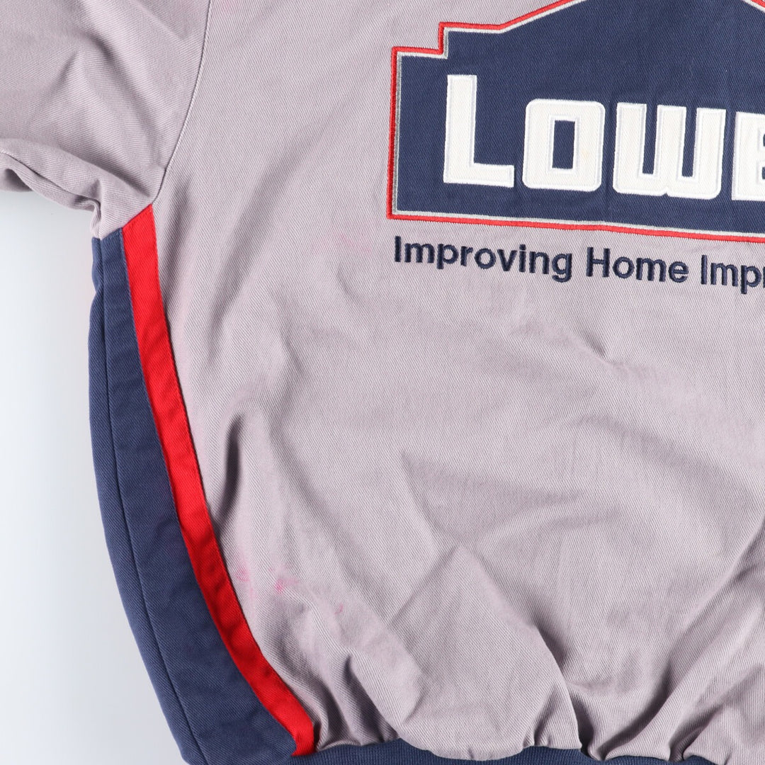 CHASE AUTHENTICS Racing Jacket, Men's Size L cotton gray type Vintage Second Hand