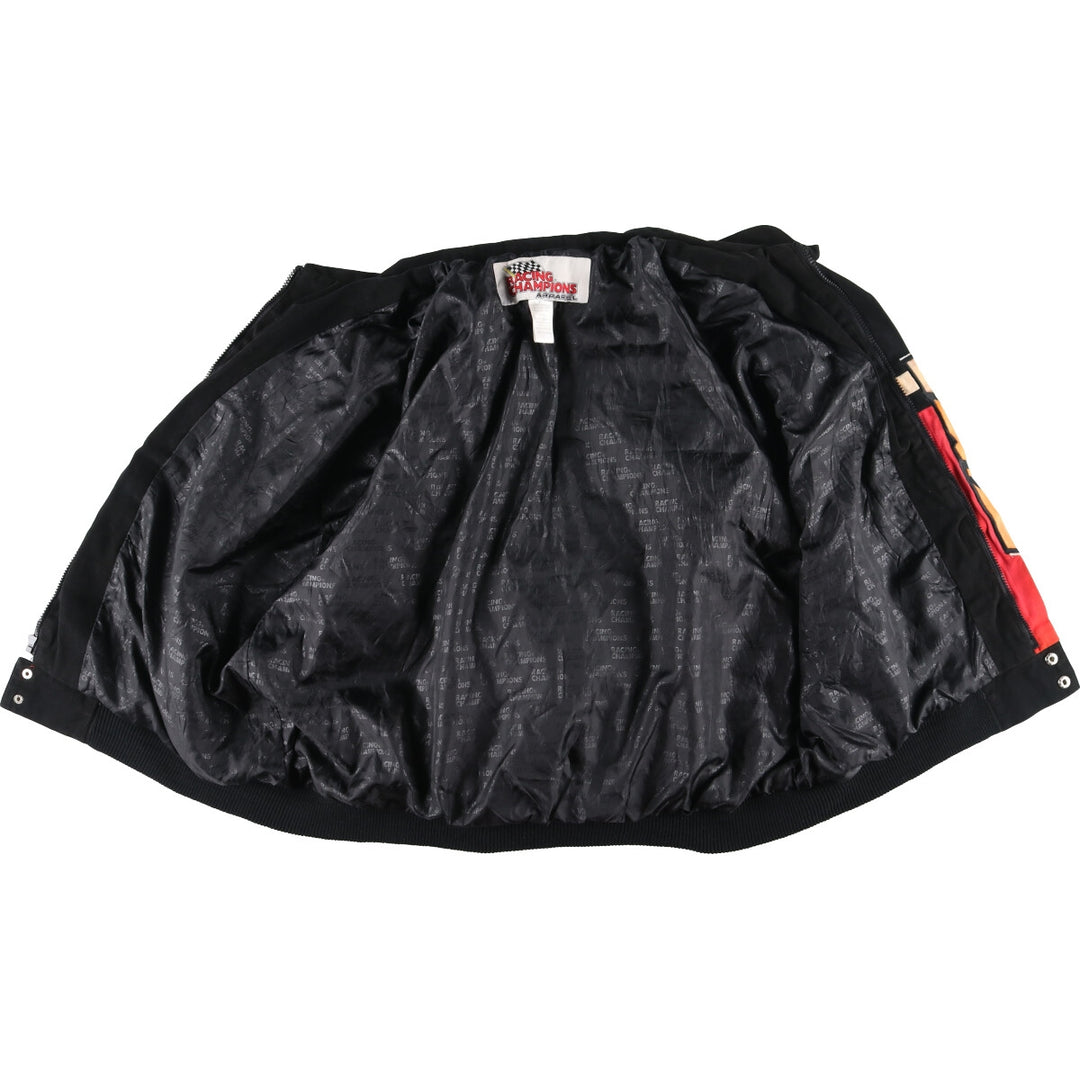 RACING CHAMPIONS DODGE Dodge Racing Jacket, Men's XL cotton black type Vintage Second Hand