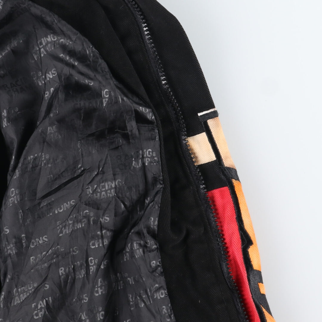 RACING CHAMPIONS DODGE Dodge Racing Jacket, Men's XL cotton black type Vintage Second Hand